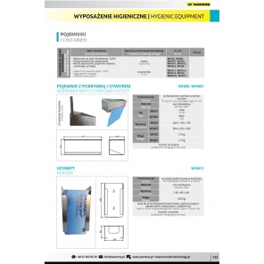 Edelstahlspender für einen Karton WH611
