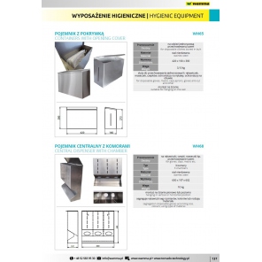 Edelstahlspender für 1 Karton WH65