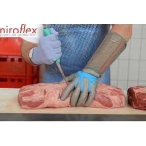 Stahlhandschuh 75 mm Niroflex Easyfit ohne Stulpe