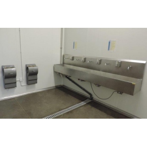 berührungslose 5-Stationen-Waschstation Ausführungsbeispiel