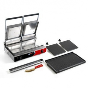 Grill, alle Platten abnehmbar