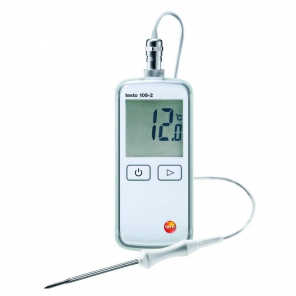 wasserdichtes HACCP-Lebensmittelthermometer mit Messfühler und Etui
