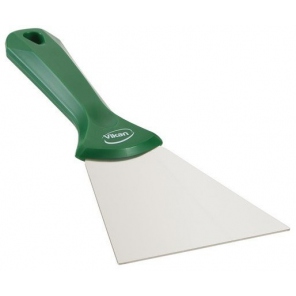 Edelstahlschaber mit Griff, Handschaber, 100 mm, Vikan