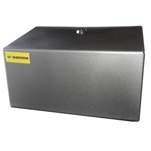 Papierhandtuchspender, 255x130x205 mm, Edelstahl, WH17