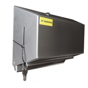 Papierhandtuchspender, 255x130x205 mm, Edelstahl, WH17