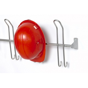 Schürzen- und Helmhalter