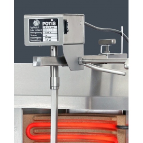 vertikaler Grill für 15 kg, elektrischer Gyros, Kebab, Grill, 7,0 kW, Edelstahl, POTIS E1