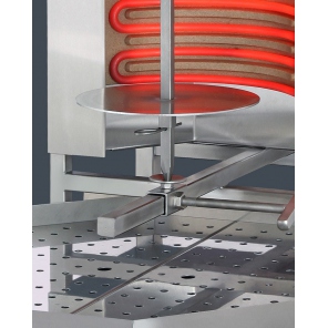 vertikaler Grill für 30 kg, Gas-Gyros, Kebab, Grill, POTIS E2