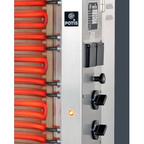 vertikaler Grill für 30 kg, Gas-Gyros, Kebab, Grill, POTIS E2