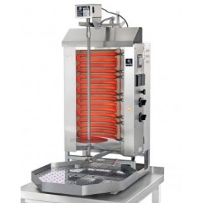 vertikaler Grill für 30 kg, Gas-Gyros, Kebab, Grill, POTIS E2