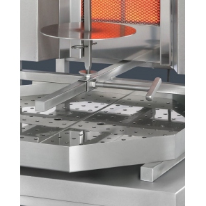 vertikaler Grill für 40 kg, Gas-Gyros, Kebab, Grill, POTIS GD3