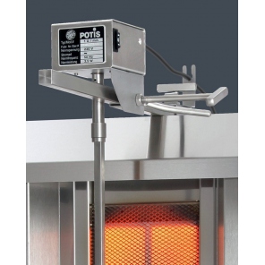 vertikaler Grill für 70 kg, Gas-Gyros, Kebab, Grill, POTIS GD4