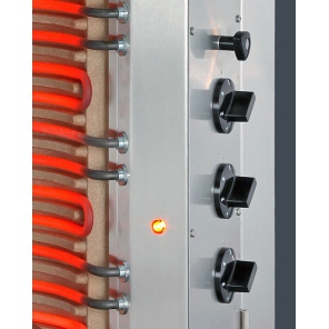 vertikaler Grill für 30 kg, Gas-Gyros, Kebab, Grill, POTIS E3