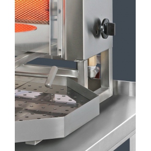 vertikaler Grill für 30 kg, Gas-Gyros, Kebab, Grill, POTIS G2