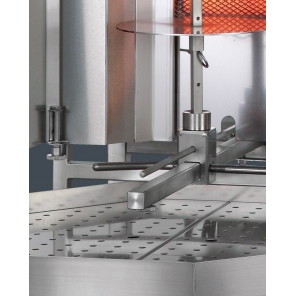 vertikaler Grill für 50 kg, Gas-Gyros, Kebab, Grill, POTIS MU G3