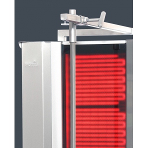 vertikaler Grill für 50 kg, elektrischer Gyros, Kebab, Grill, 7,0 kW, Edelstahl, POTIS F CE4