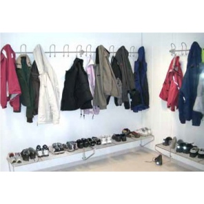 Schürzenhalter mit doppeltem Haken