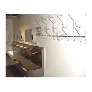 Schürzen- und Gehörschutzhalter