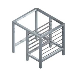 Aluminium-Untergestell mit Tabletts für Pizzaofen