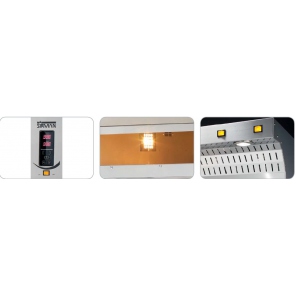 professioneller Pizzaofen, Version mit Abzugshaube