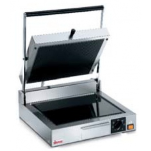 Panini-Grill, Tortilla/flache und geriffelte Oberfläche Keramikglas