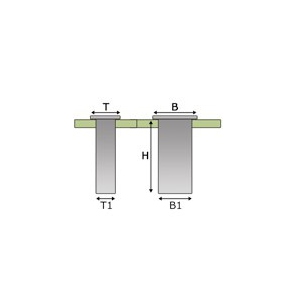 dozownik ze stali nierdzewnej 