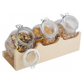 Set mit 3 Streuselgläsern good morning"