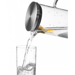 Glaskaraffe mit Deckel, 1,5 l Fassungsvermögen, APS 10764