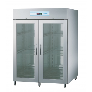 Gefrierschrank Rilling Linie 1300, verglast mit LED-Beleuchtung, -15/-22°C, AHK MT130 00V2