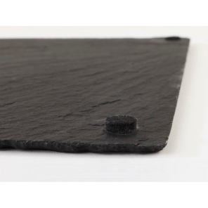 Schiefertablett GN 1/2, Schieferplatte, rechteckig, APS 00991