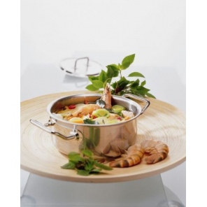 Fleischtopf mit Deckel 24 cm