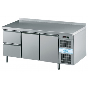 Rilling Kühltisch KT GN 1/1, mit Platte, mit eigener Kühlung, AKT EK731 1601-2/1/1