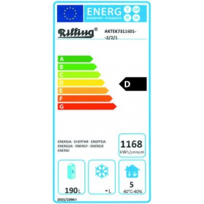 Rilling Kühltisch KT GN 1/1, mit Platte, mit eigener Kühlung, AKT EK731 1601-2/2/1
