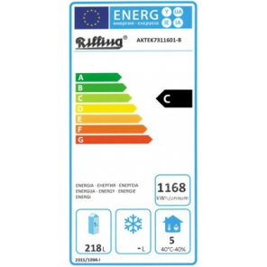 Rilling Kühltisch KT mit Spüle GN 1/1, mit Platte, mit eigener Kühlung, AKT EK731 1601-B