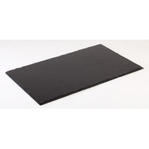 Taca łupkowa, płyta łupkowa, prostokątna, wym. 45x30 cm, APS 00996   