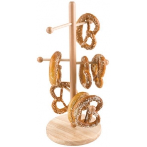 Holzständer für Brezeln/Wurst, 22x50 cm, APS 79553