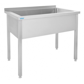 Rilling 1-Kammer-Becken, Tiefe 700 mm, ABT161 100703