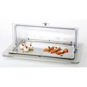 5-teilige Buffet-Vitrine TOP FRESH GN 1/1 - Set: Tablett 11100 + 2x Kühleinsatz 10779 + Tablett