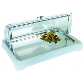 TOP FRESH GN 1/1 Kühlplatte aus Edelstahl, weiß, APS 11503