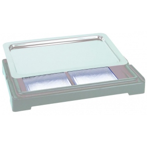 TOP FRESH GN 1/1 Kühlplatte aus Edelstahl, weiß, APS 11503