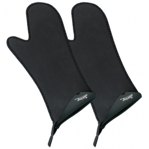 lange Federhandschuhe, 2 Stück, Farbe: limette