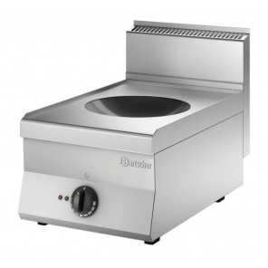 Induktions-Wok-Pfanne 650 Bartscher, Breite 400 5 kW Art.-Nr. 115099