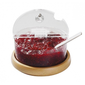 kleine TOP FRESH Kühlschale aus Holz 0,6 l, APS 11812