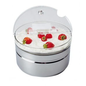 große TOP FRESH Kühlschale aus Edelstahl 2,5 l, APS 11845