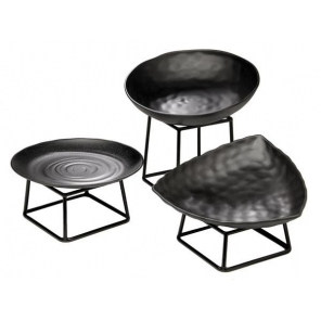 MULTI Buffetständer, 18x18 cm, Höhe 8 cm, APS 33250