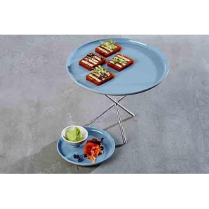 ASIA PLUS Buffetständer, Buffetunterlage, aus Edelstahl, poliert, APS 15513