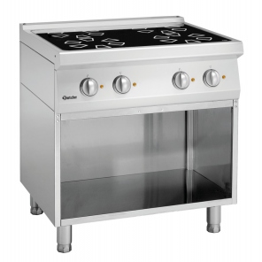 Keramikkochfeld 700, 4 Felder, PO Bartscher Art.-Nr. 287420