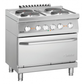 Elektroherd 700, Breite 800 4 Platten, PEI Bartscher Art.-Nr. 286234W