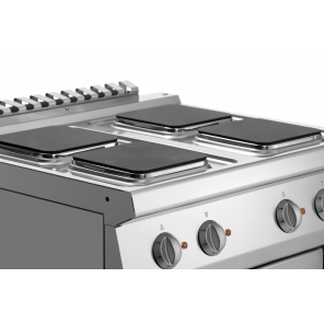 Elektroherd 700, B800, 4 Platten, Elektrobackofen Bartscher Art.-Nr. 286326