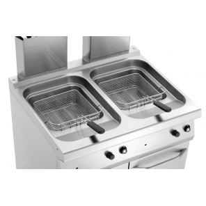 Gasfritteuse 700 Breite 800 2x23 l Bartscher Art.-Nr. 2859271
